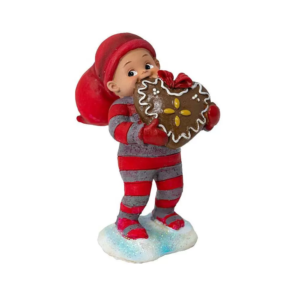 The Christmas Imaginarium Baby Elf With Gingerbread Cookie (Choice Of 4)* Gonks & Elves