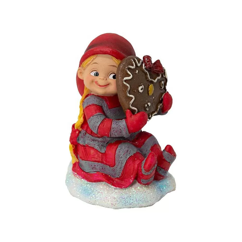 The Christmas Imaginarium Baby Elf With Gingerbread Cookie (Choice Of 4)* Gonks & Elves