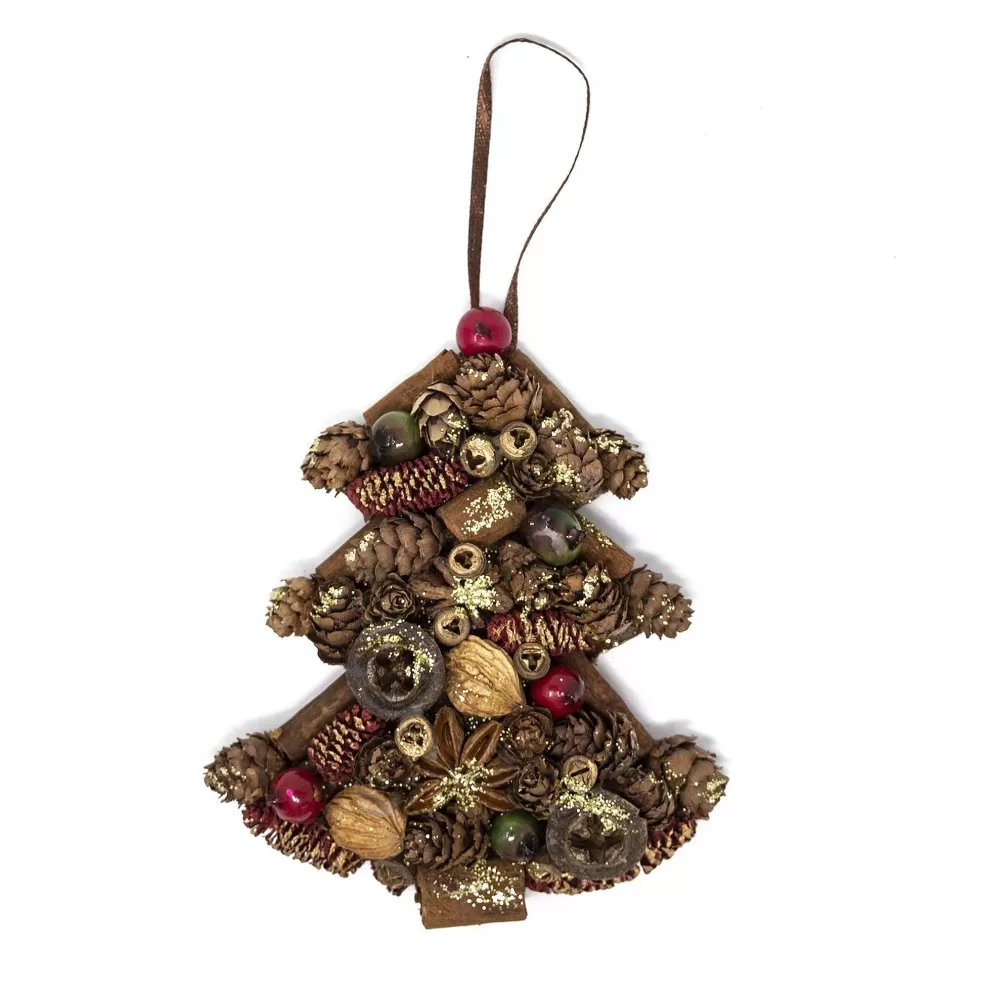 The Christmas Imaginarium Handmade Natural Red & Green Tree* Sale