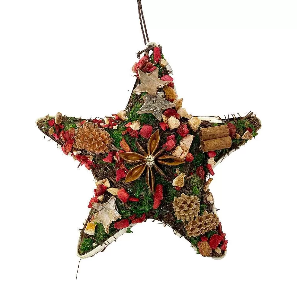 The Christmas Imaginarium Handmade Natural Red Star* Sale