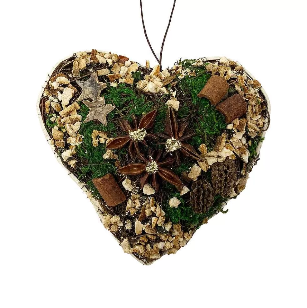 The Christmas Imaginarium Handmade Natural White Heart* Sale