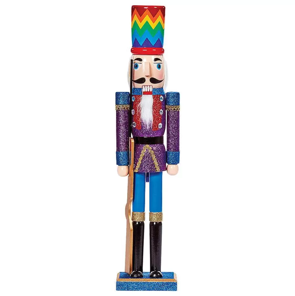 The Christmas Imaginarium Large Rainbow Nutcracker - Choice Of 4 - 60Cm* Nutcrackers & Smokers