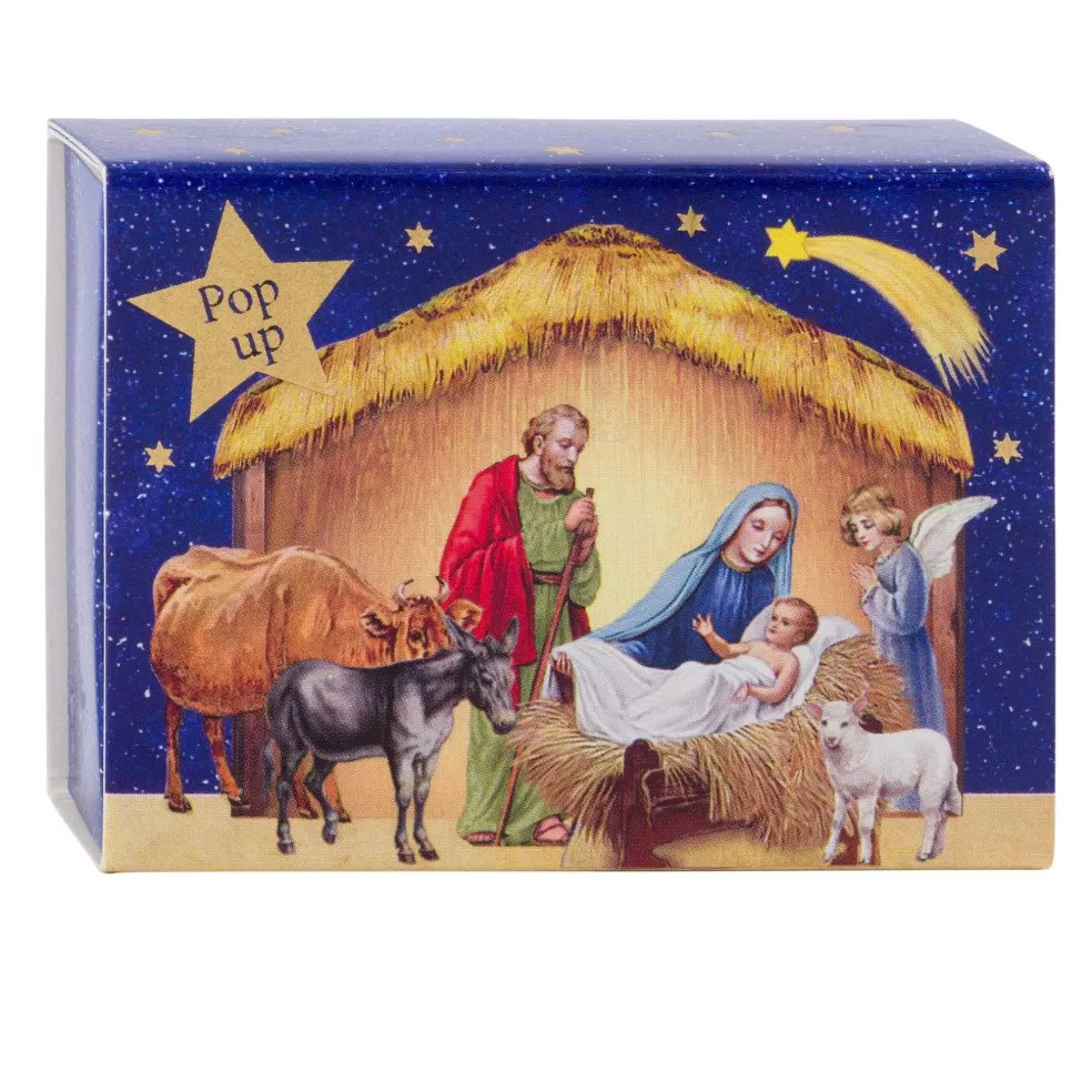 The Christmas Imaginarium Miniature Pop-Up Nativity Scene In A Matchbox* Nativities