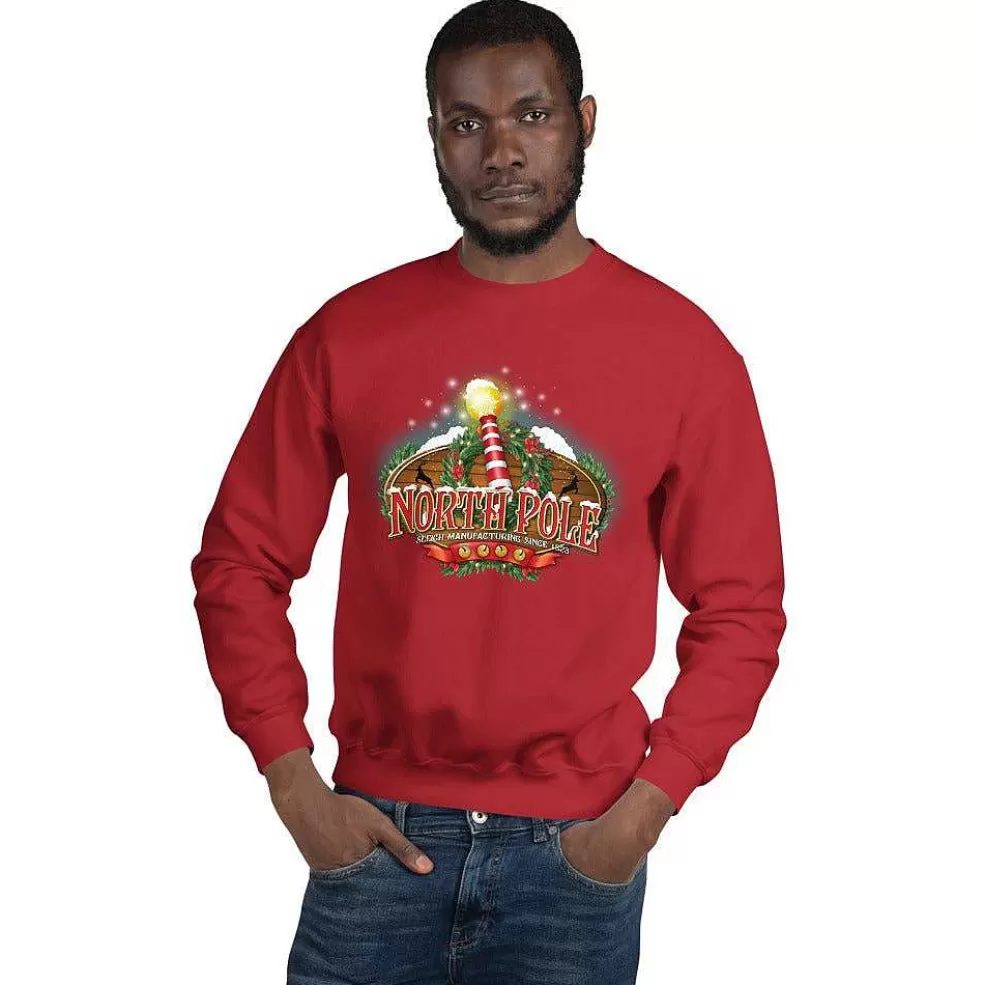 The Christmas Imaginarium North Pole Christmas Unisex Sweatshirt* Clothing