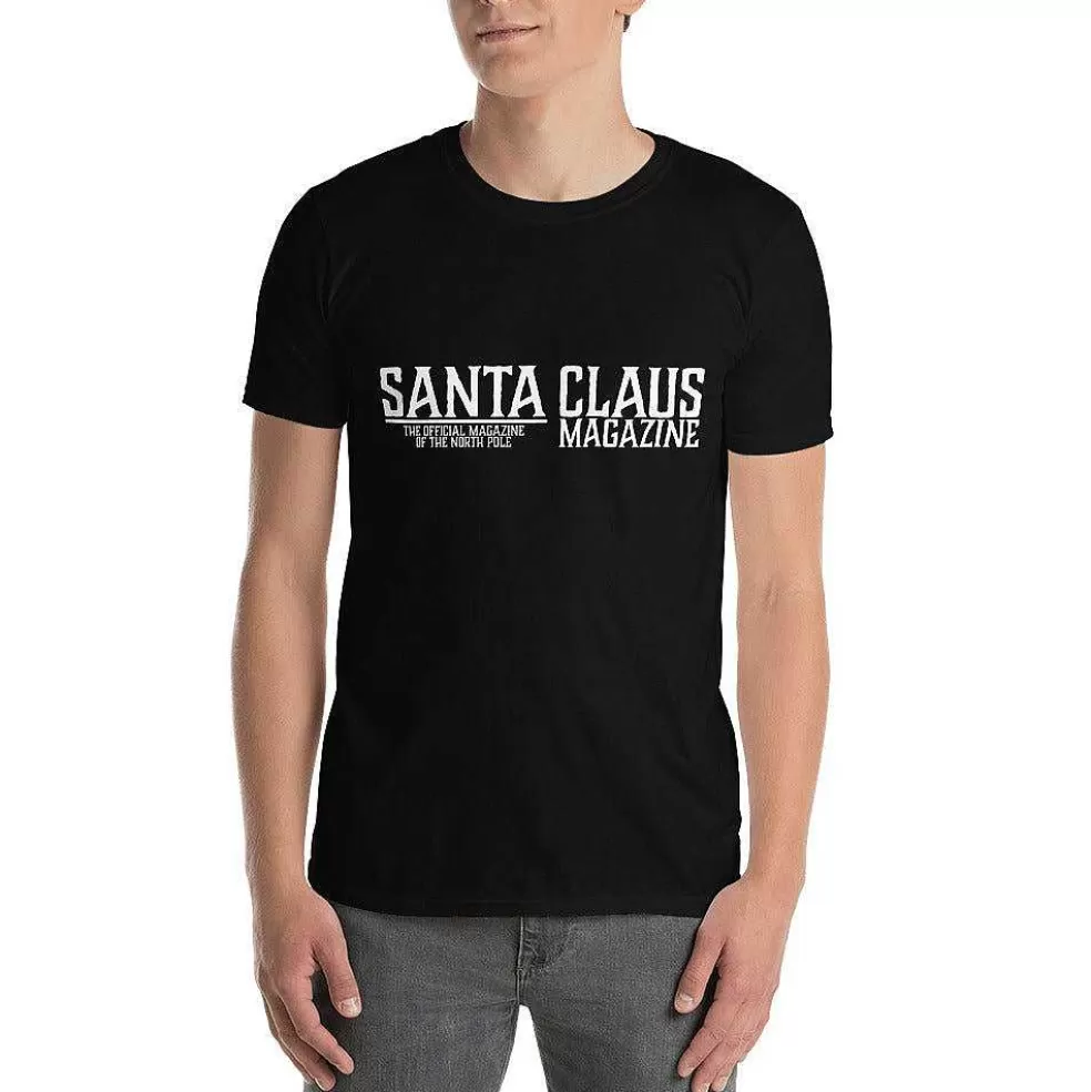 The Christmas Imaginarium Official Santa Claus Magazine T-Shirt (White Logo)* Clothing