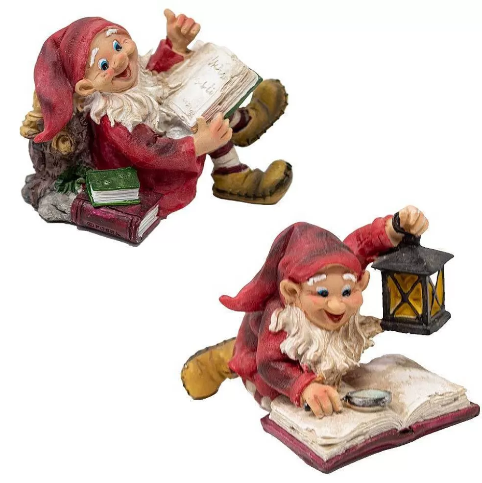 The Christmas Imaginarium Old Elf Reading Book - Choice Of 2* Gonks & Elves