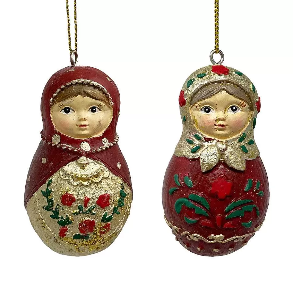 The Christmas Imaginarium Russian Doll Christmas Tree Decoration* Sale