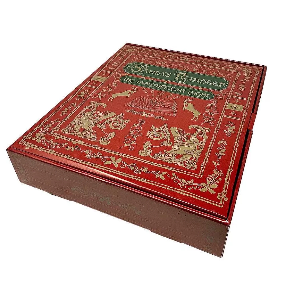 The Christmas Imaginarium Santa'S Reindeer - The Magnificent Eight - Box Set Of 8 Tree Ornaments* Books