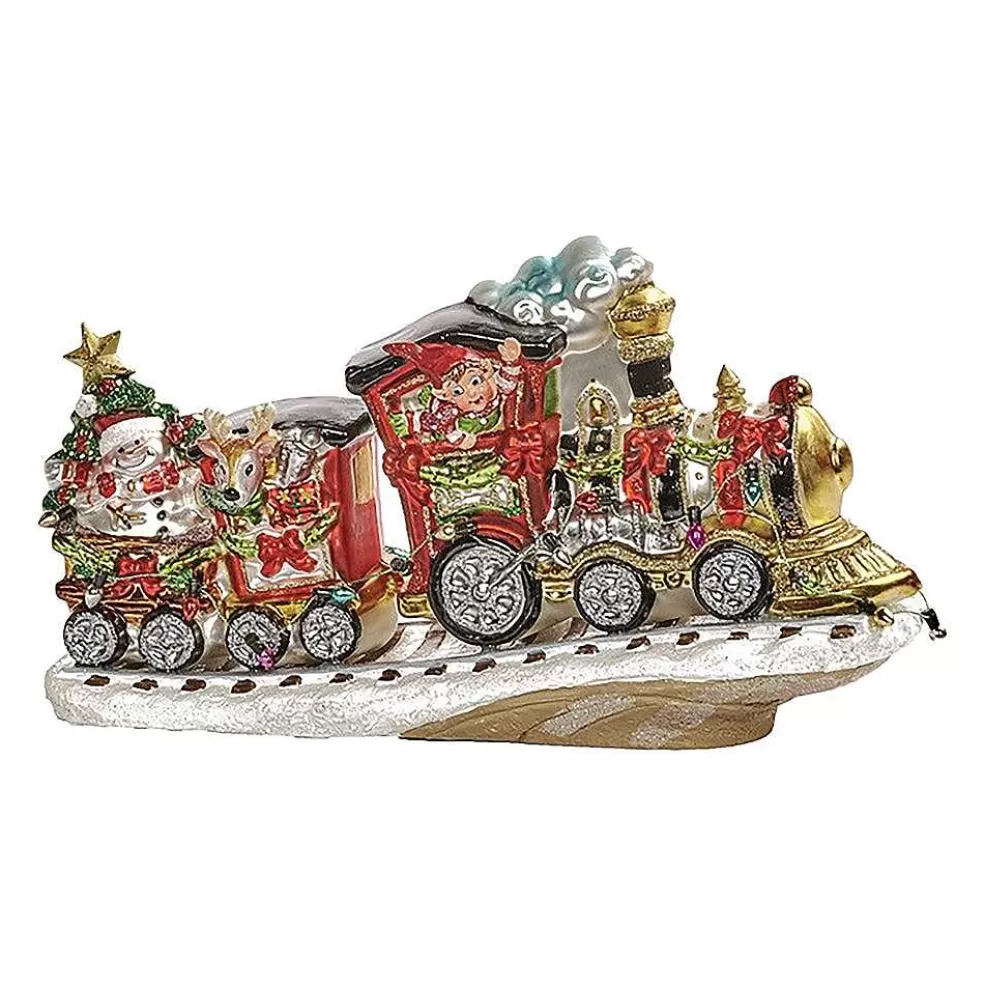 The Christmas Imaginarium Spectacular Glass Christmas Train & Carriage - 15Cm* Sale