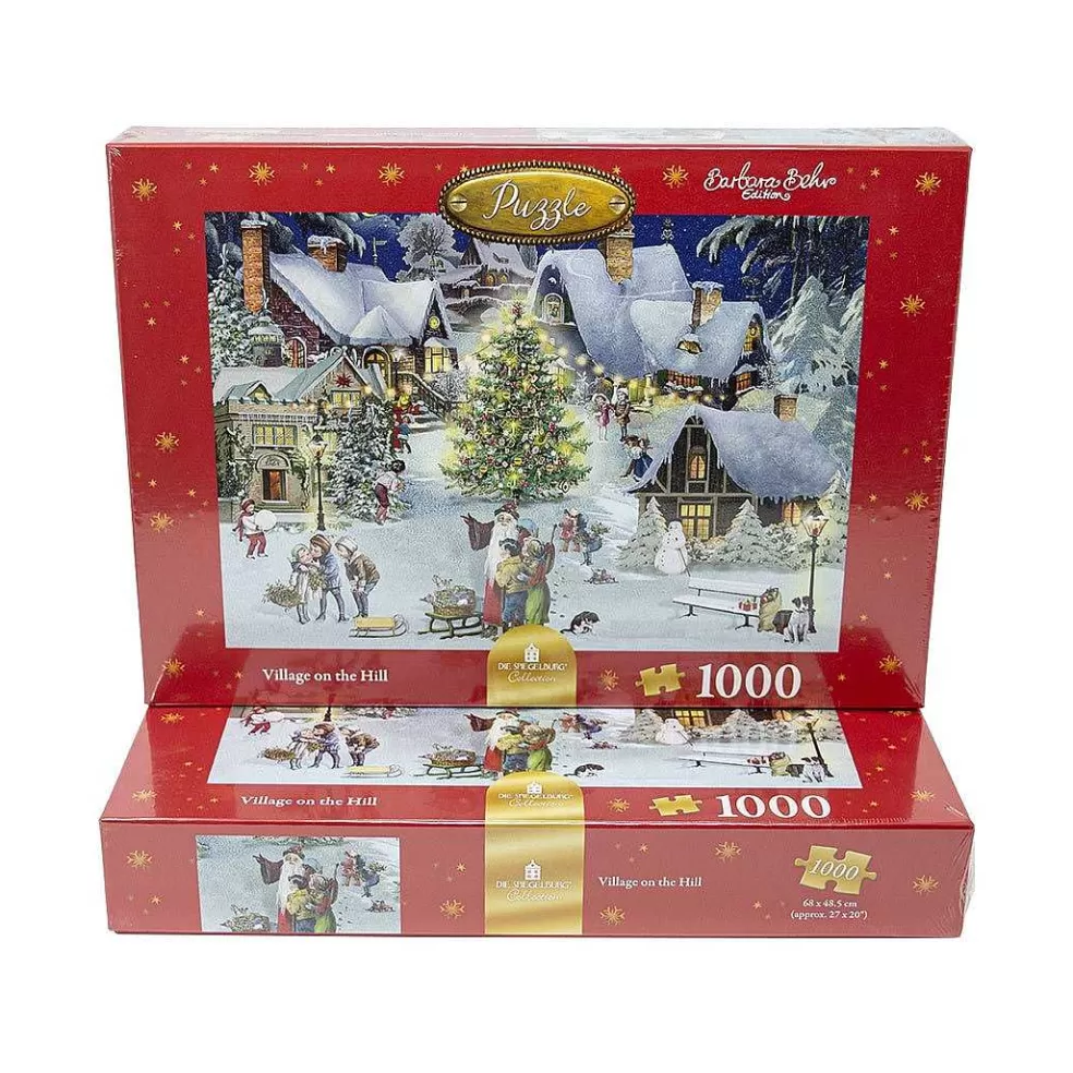 The Christmas Imaginarium Village On The Hill Jigsaw Puzzle* Jigsaws